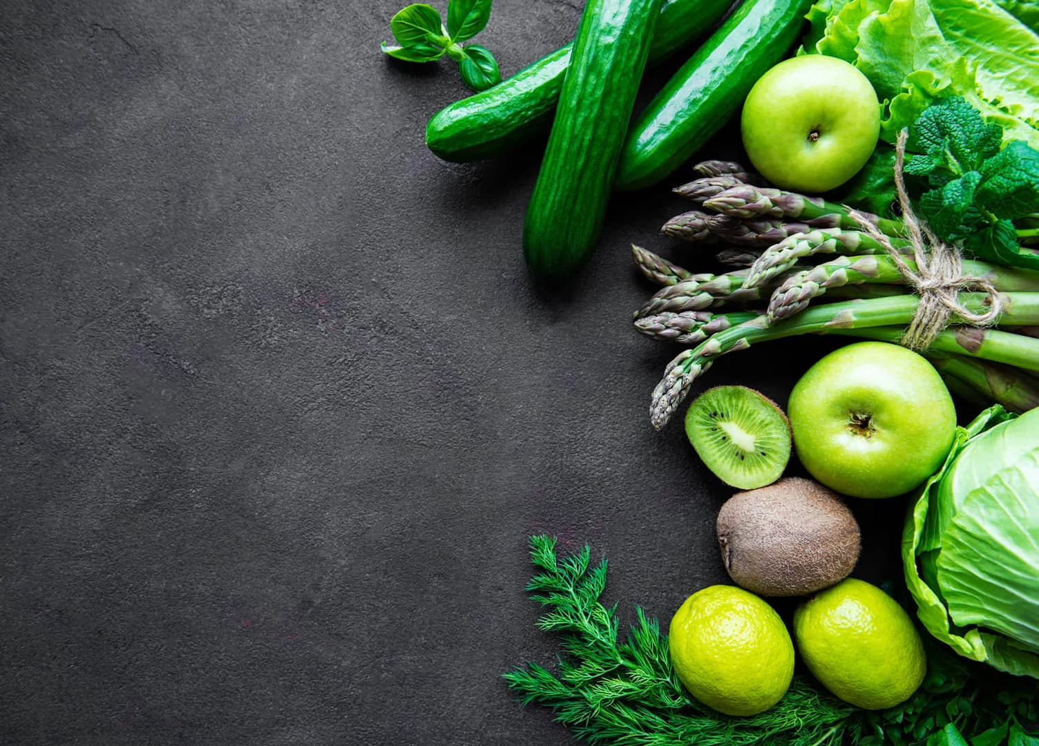 Gesunde vegetarische Küche